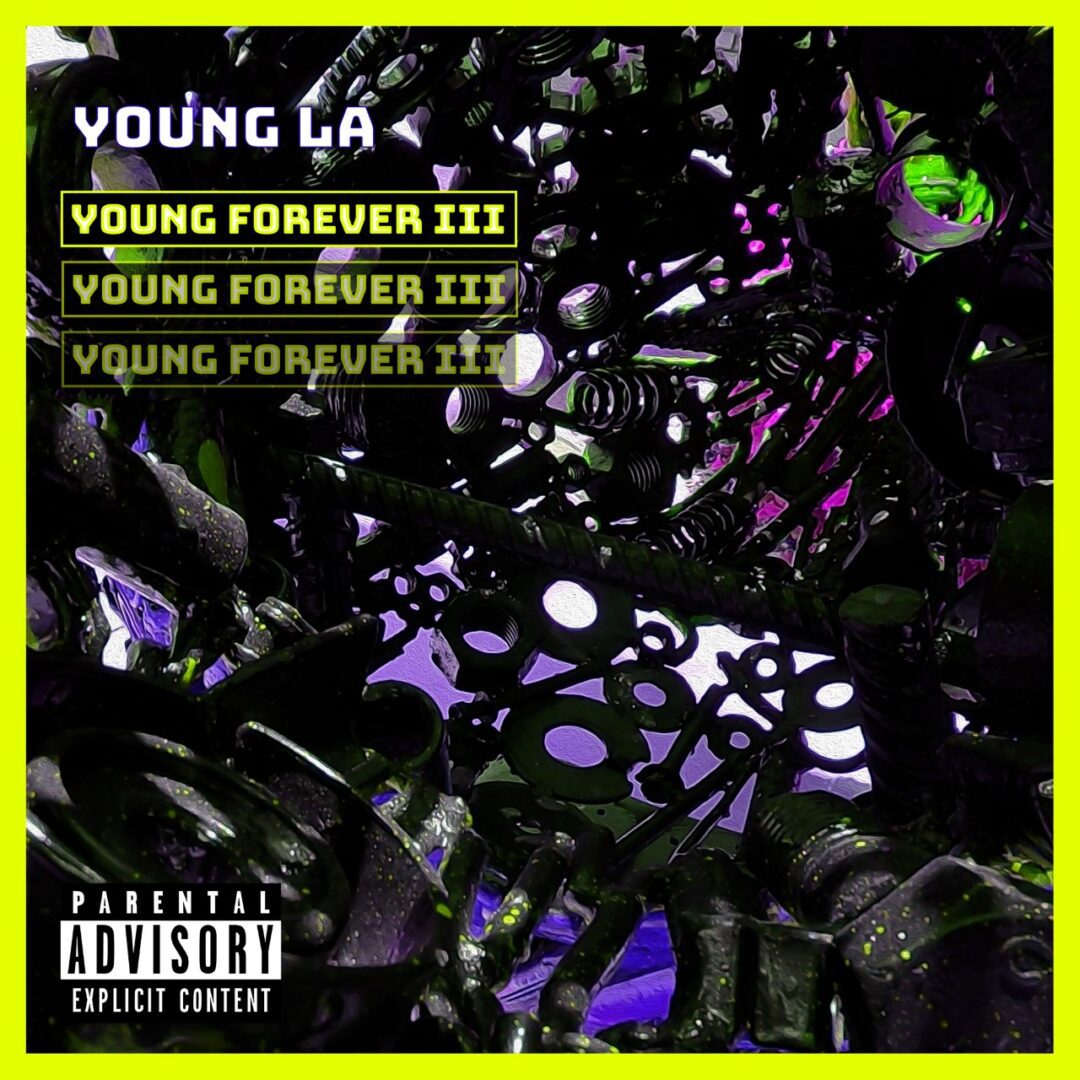 A black and purple cover of the album young forever iii.