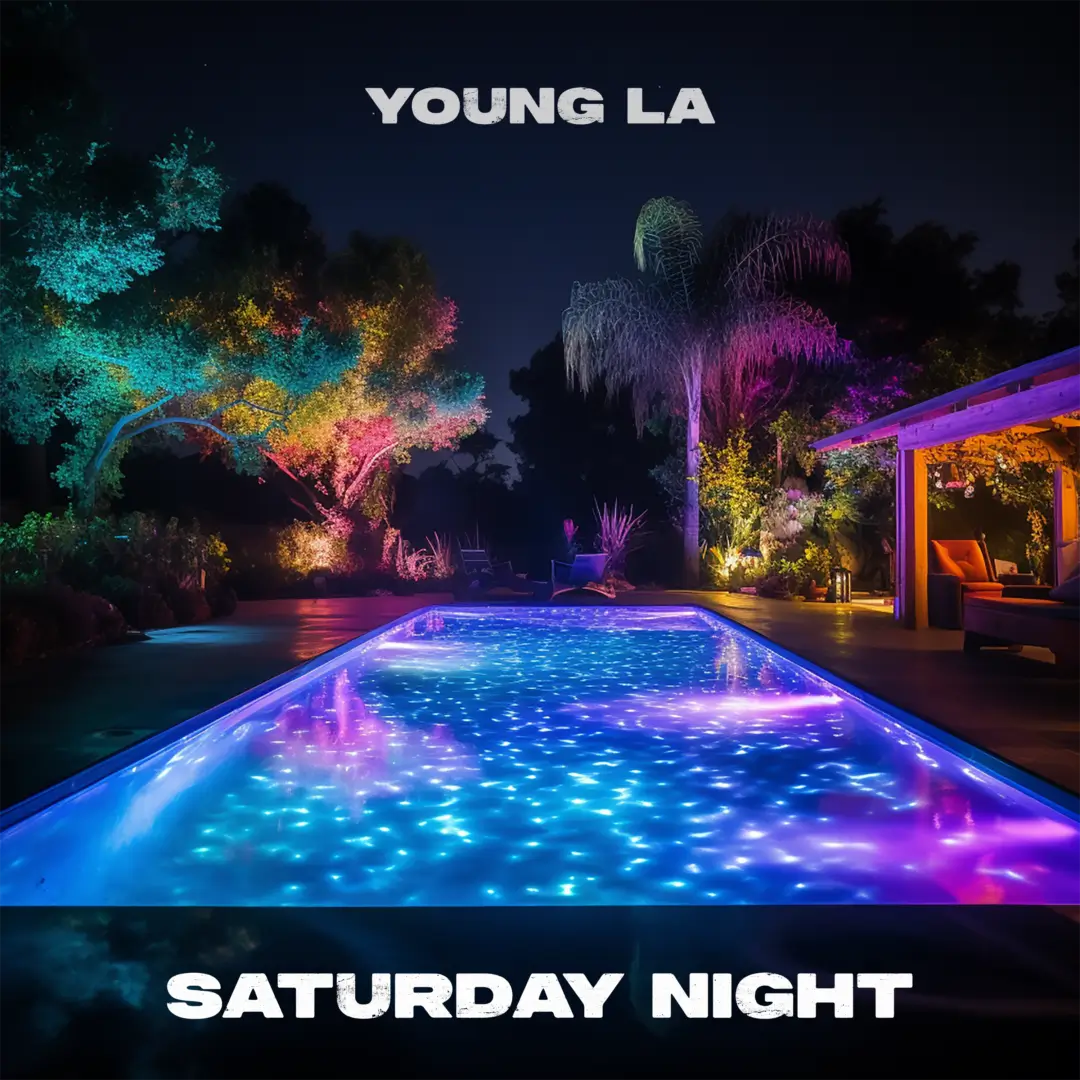 Young LA's album cover of Saturday Night.